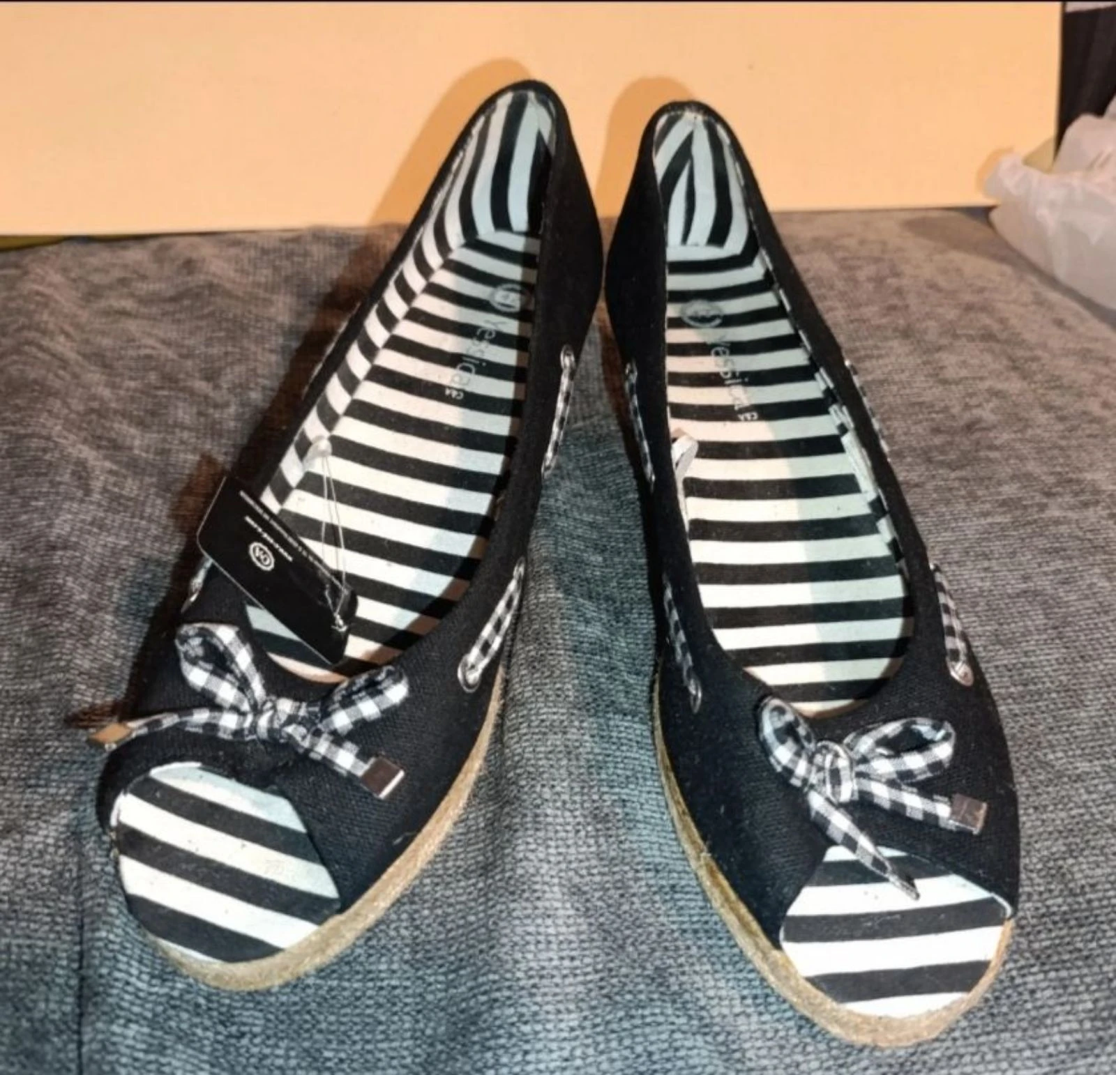 Alpargatas à talon compensé Yessica by C&A taille 42